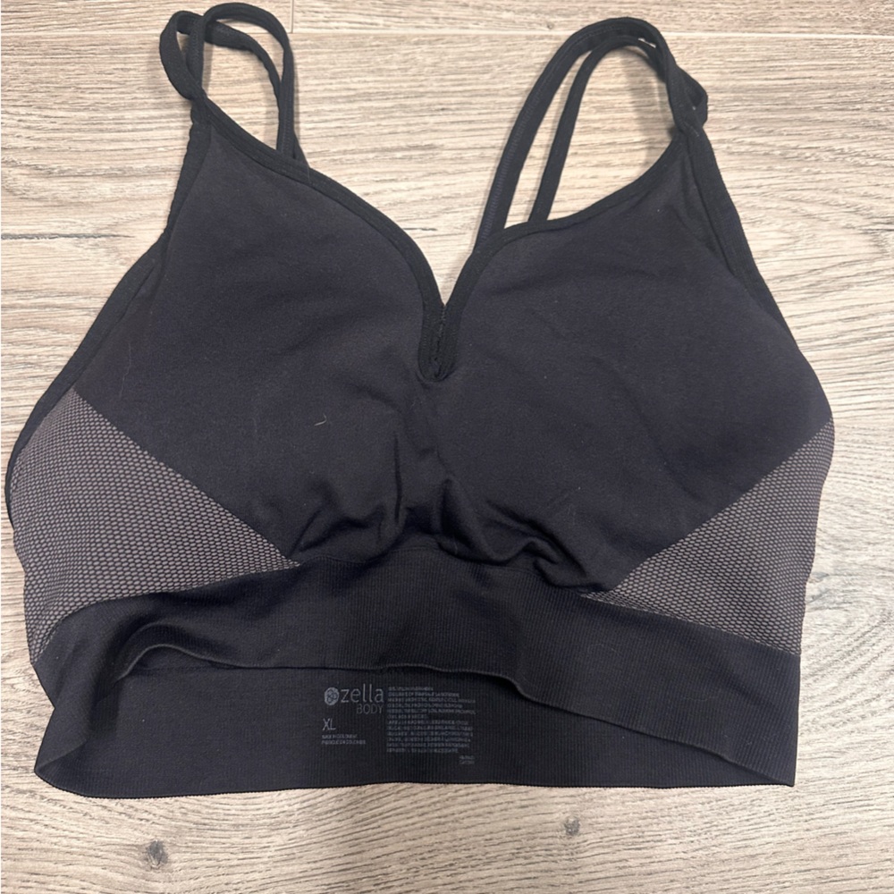 Zella Black Performance Sports Bra